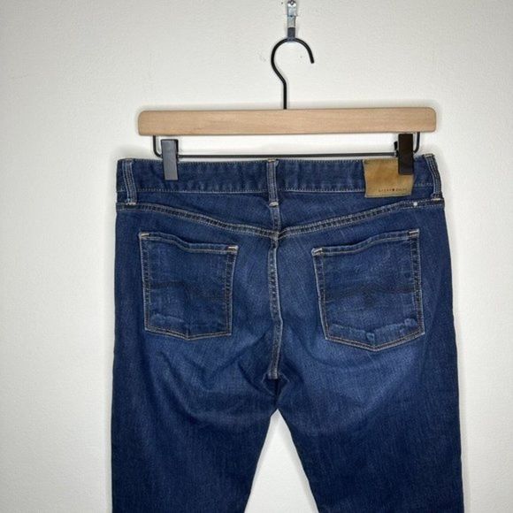 Womens Lucky Brand Lolita Skinny Dark‎ Wash Blue Jeans Pants Size 4 R EUC - Picture 2 of 3